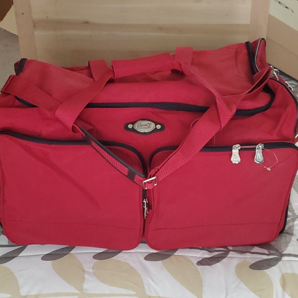 Oversized duffel, carryon bag